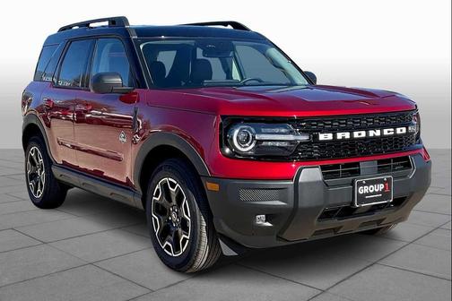 Ruby Red Metallic Tinted Clearcoat 2025 Ford Bronco Sport Outer Banks