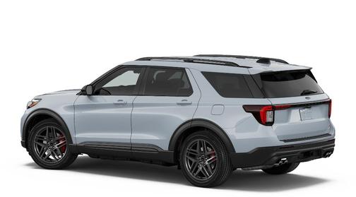 Silver 2026 Ford Explorer ST