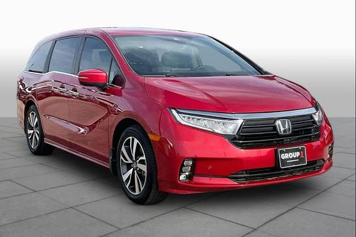 Radiant Red Metallic II 2024 Honda Odyssey Touring