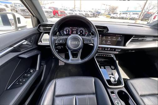 white 2024 Audi A3 Premium