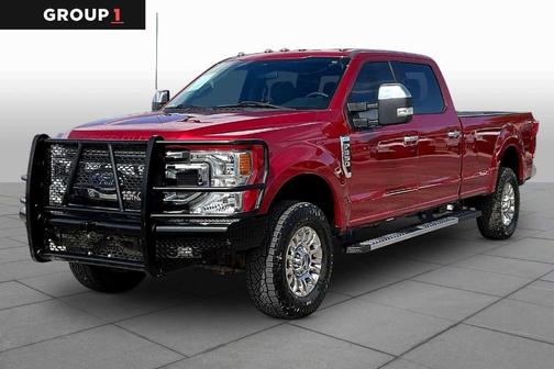 Rapid Red Metallic Tinted Clearcoat 2021 Ford F-350 XLT