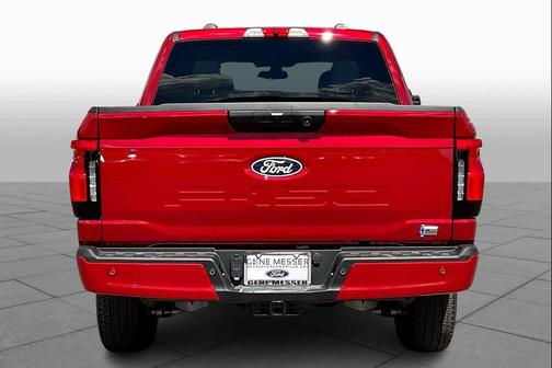Red 2025 Ford F-150 Lightning XLT