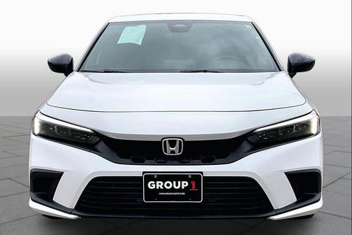 Platinum White Pearl 2023 Honda Civic Sport