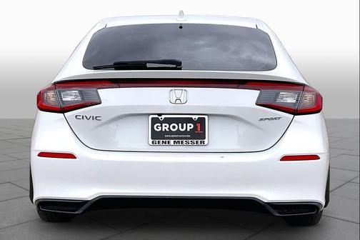 Platinum White Pearl 2023 Honda Civic Sport