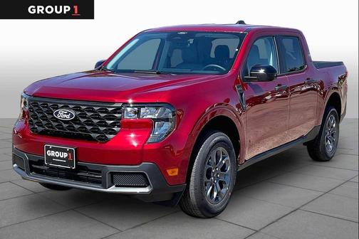Red 2026 Ford Maverick XLT