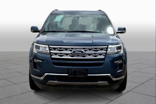 Blue Metallic 2018 Ford Explorer Limited