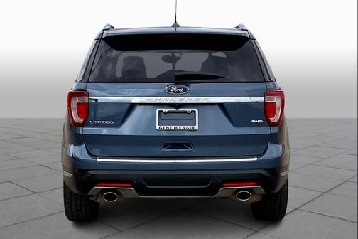 Blue Metallic 2018 Ford Explorer Limited