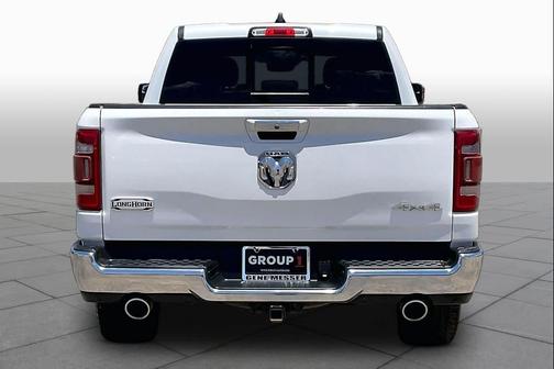 Ivory White Tri-Coat Pearlcoat 2019 RAM 1500 Longhorn
