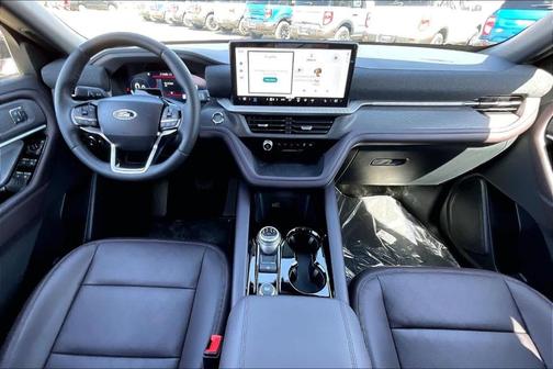 Red 2026 Ford Explorer Platinum