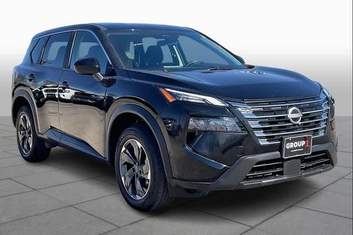 Super Black 2025 Nissan Rogue SV