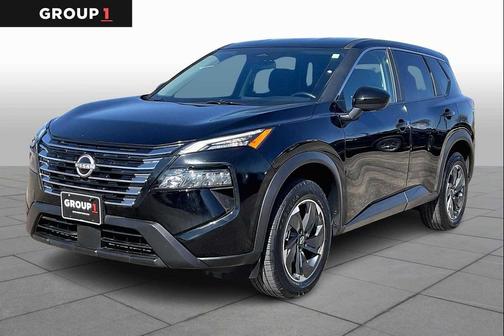 Super Black 2025 Nissan Rogue SV