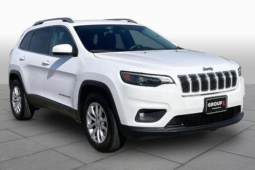 Bright White Clearcoat 2019 Jeep Cherokee Latitude