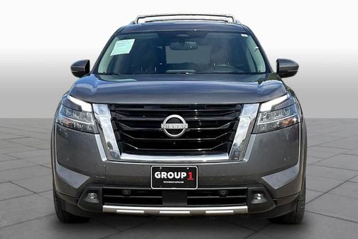 Gun Metallic 2022 Nissan Pathfinder Platinum