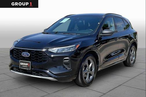 Agate Black Metallic 2024 Ford Escape ST-Line