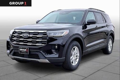 Agate Black Metallic 2026 Ford Explorer Active