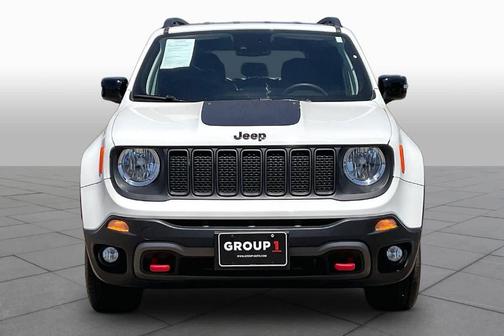Alpine White Clearcoat 2023 Jeep Renegade Trailhawk