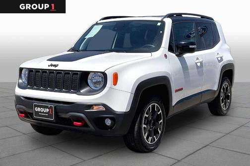 Alpine White Clearcoat 2023 Jeep Renegade Trailhawk