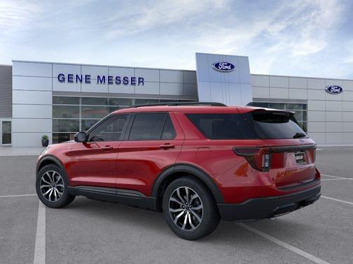 Red 2026 Ford Explorer ST-Line