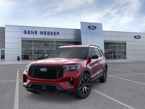 Red 2026 Ford Explorer ST-Line