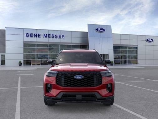 Red 2026 Ford Explorer ST-Line
