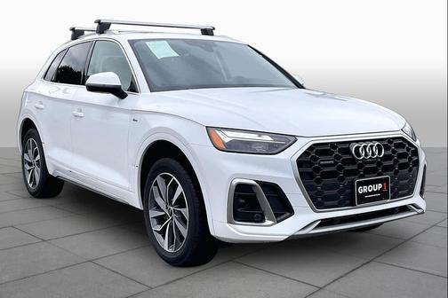 Arkona White 2024 Audi Q5 45 S line Premium Plus