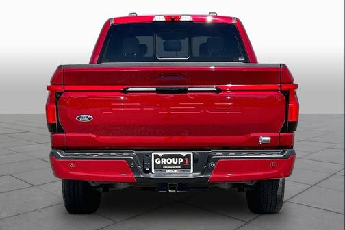 Rapid Red Metallic Tinted Clearcoat 2022 Ford F-150 Lightning LARIAT