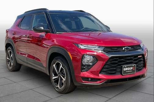 Scarlet Red Metallic 2021 Chevrolet Trailblazer RS