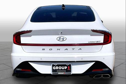 Quartz White 2021 Hyundai SONATA Limited
