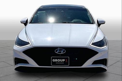 Quartz White 2021 Hyundai SONATA Limited