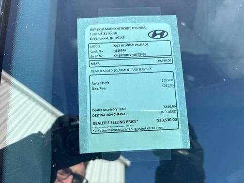 2022 Hyundai PALISADE Calligraphy