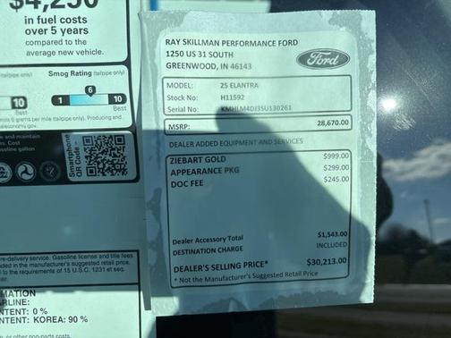 2025 Hyundai ELANTRA HEV Blue