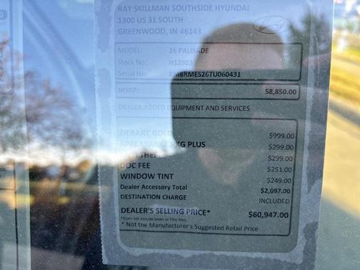 2026 Hyundai PALISADE Calligraphy