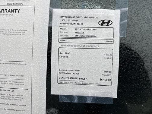 2013 Hyundai Accent SE