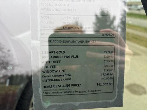 2026 Hyundai PALISADE Calligraphy