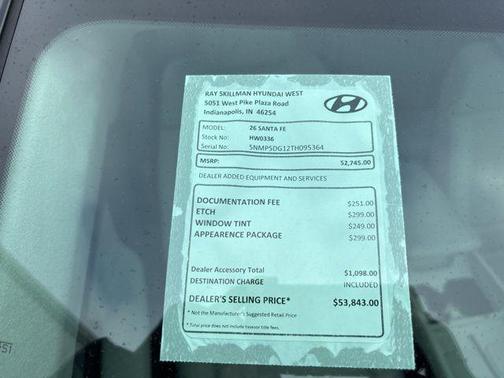 2026 Hyundai SANTA FE HEV Calligraphy