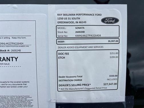 Onyx Black 2023 Hyundai SONATA SEL Plus