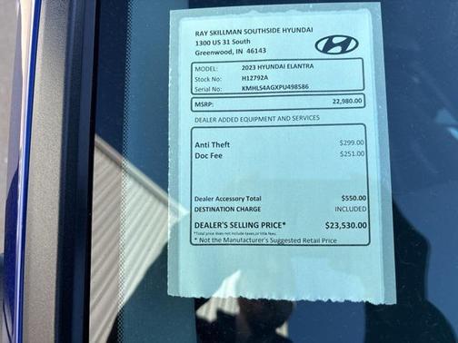 2023 Hyundai ELANTRA SEL