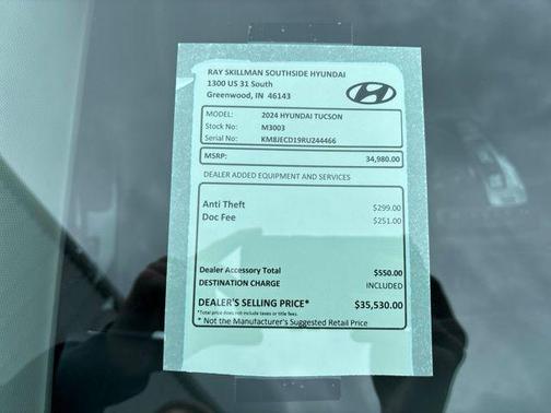 White Pearl 2024 Hyundai TUCSON Hybrid Limited
