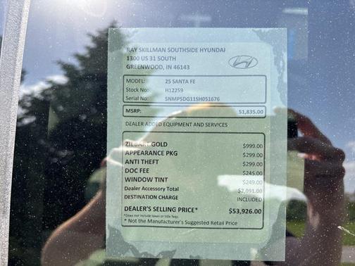 2025 Hyundai SANTA FE HEV Calligraphy