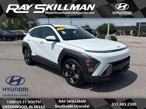 Atlas White 2024 Hyundai KONA SEL