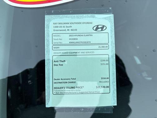 2023 Hyundai ELANTRA SE