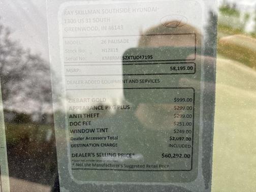 2026 Hyundai PALISADE Calligraphy