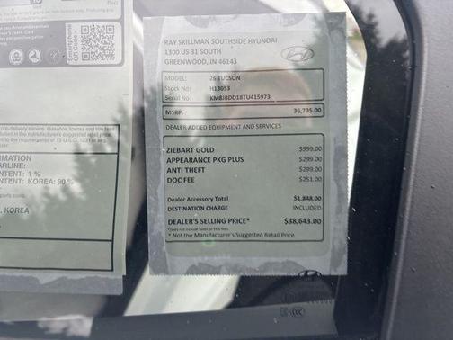 2026 Hyundai TUCSON Hybrid SEL