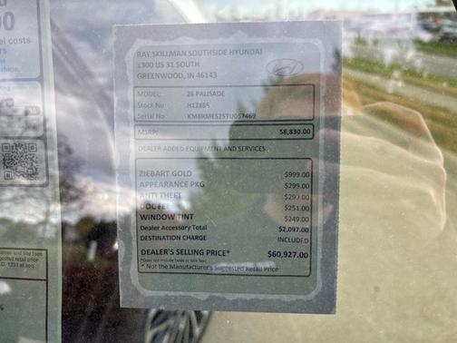 2026 Hyundai PALISADE Calligraphy