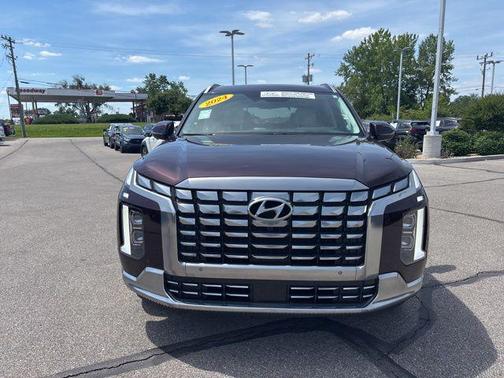 Sierra Burgundy 2024 Hyundai PALISADE Calligraphy