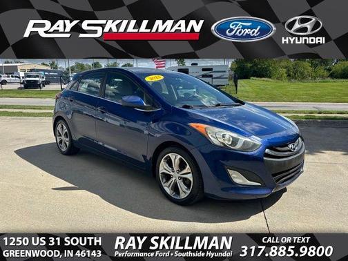 Atlantic Blue Pearl 2013 Hyundai Elantra GT Base