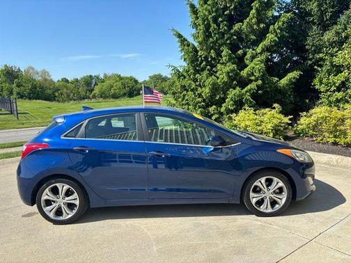 Atlantic Blue Pearl 2013 Hyundai Elantra GT Base
