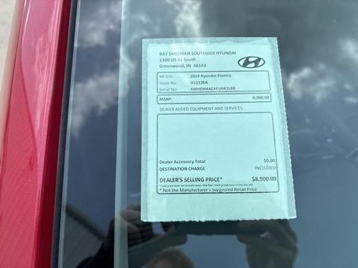 2014 Hyundai ELANTRA Limited