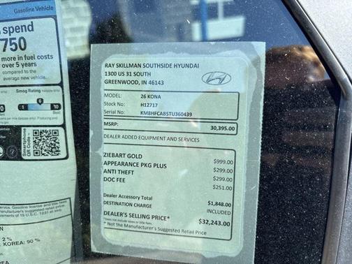 2026 Hyundai KONA SEL Sport