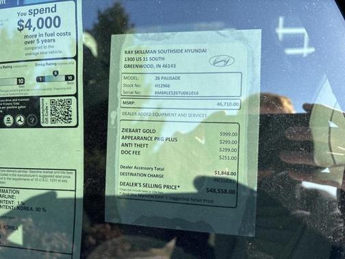 2026 Hyundai PALISADE SEL 7P